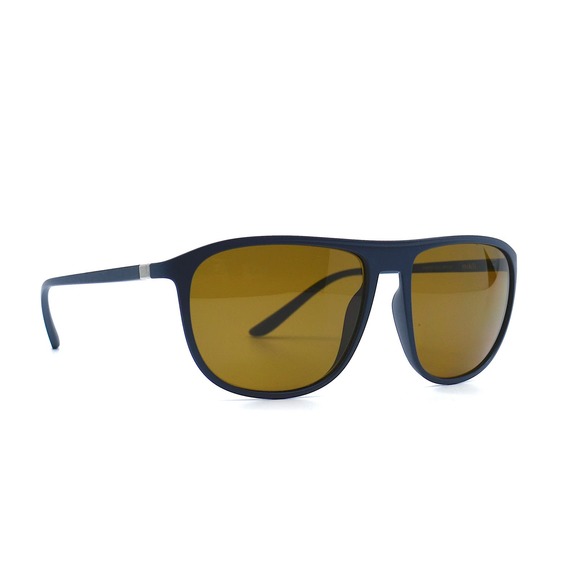 NEW STARCK BIOSUN SH5010 BLUE BROWN POLARIZED AUTHENTIC SUNGLASSES - Picture 1 of 11
